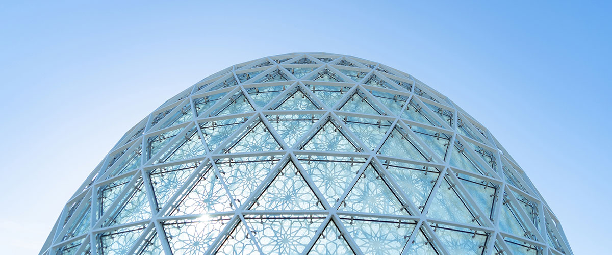 cúpula de cristal